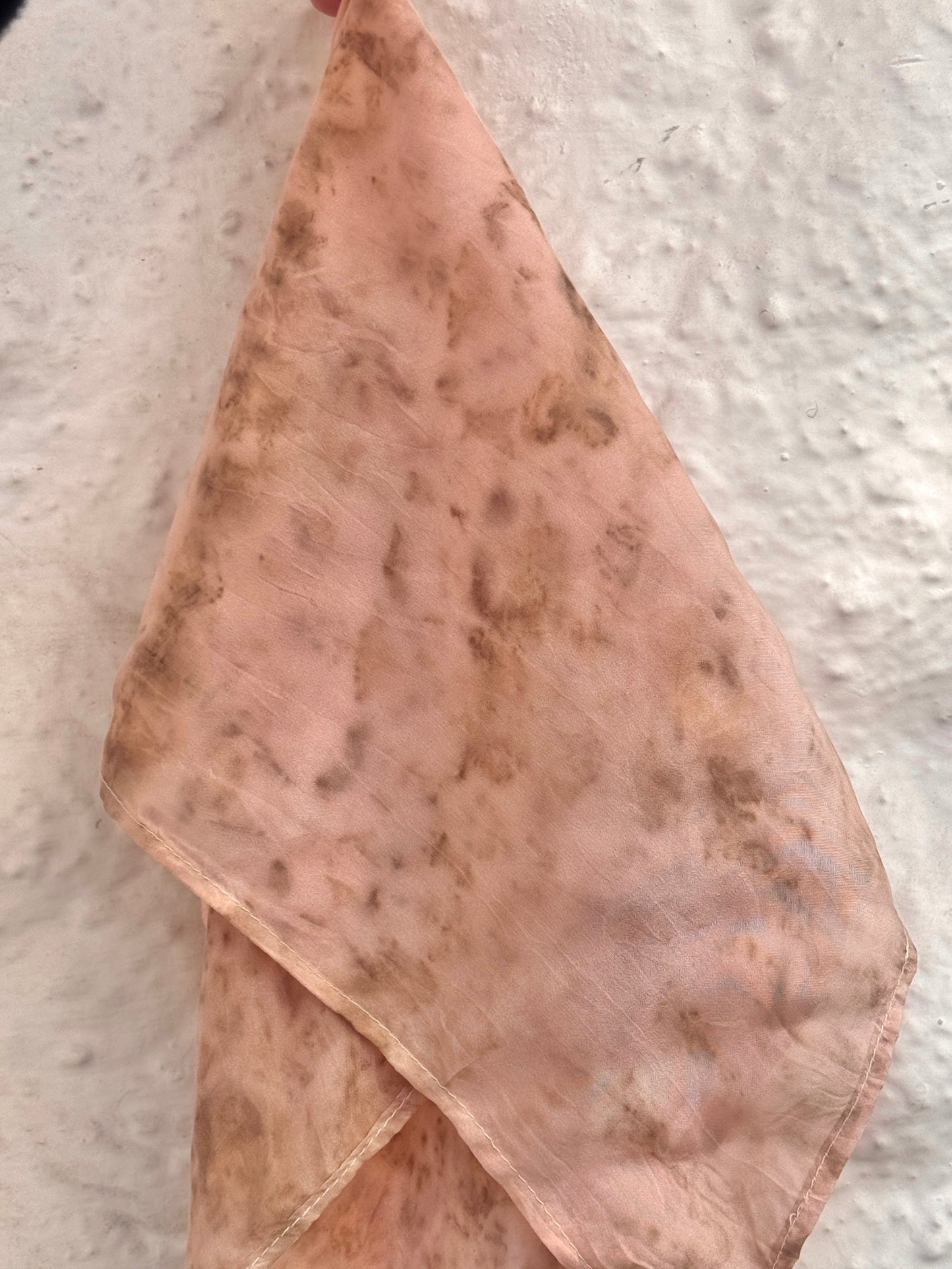 The "Classic" Silk & Pepper Silk Scarf