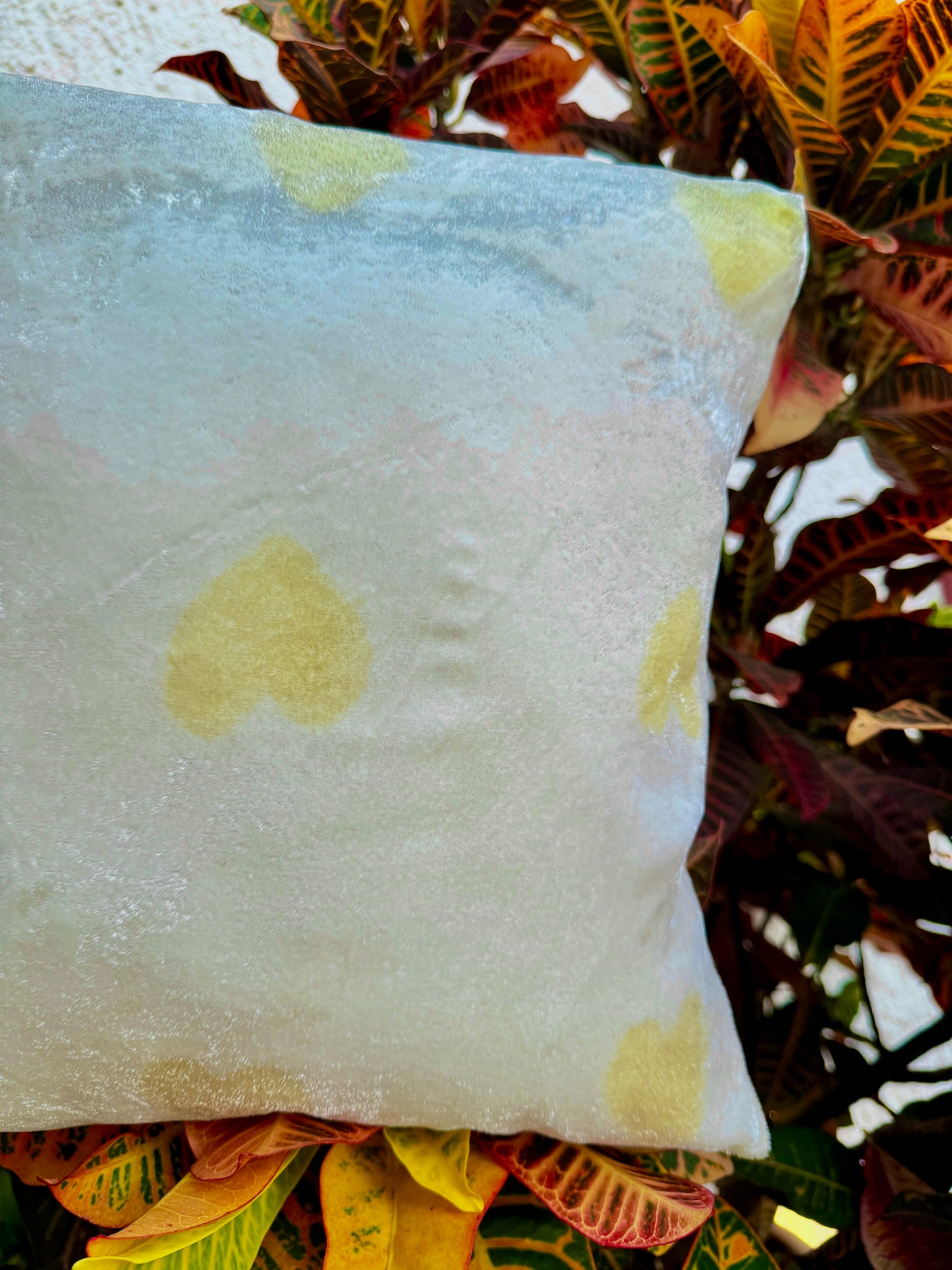 Cojines de Seda Terciopelo teñidos y estampados con Flores para el Día de las Madres 🌺 🌸🌷💐🌼 Silk & Pepper