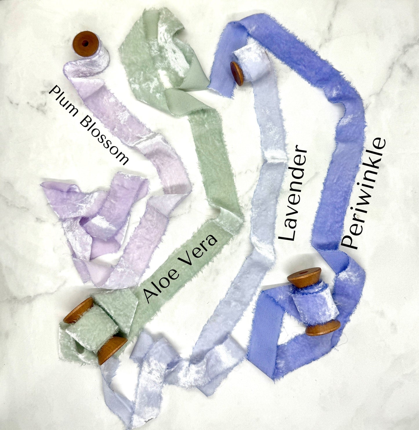 Silk & Pepper Velvet Silk Ribbon Part 1