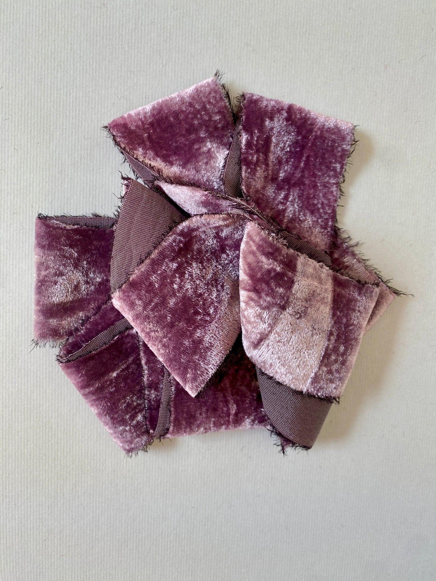 Silk & Pepper Velvet Silk Ribbon Part 1