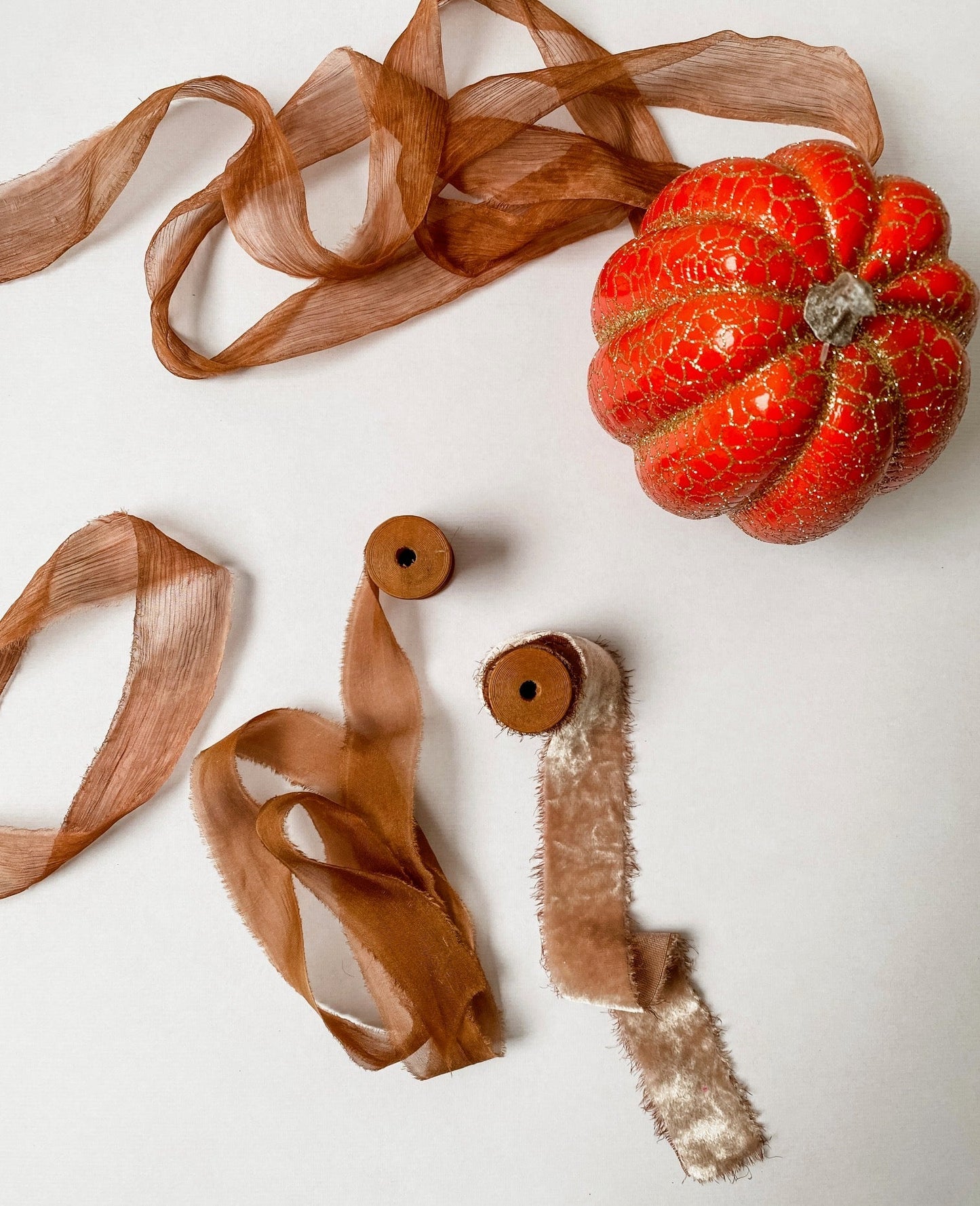Silk & Pepper Velvet Silk Ribbon Part 1