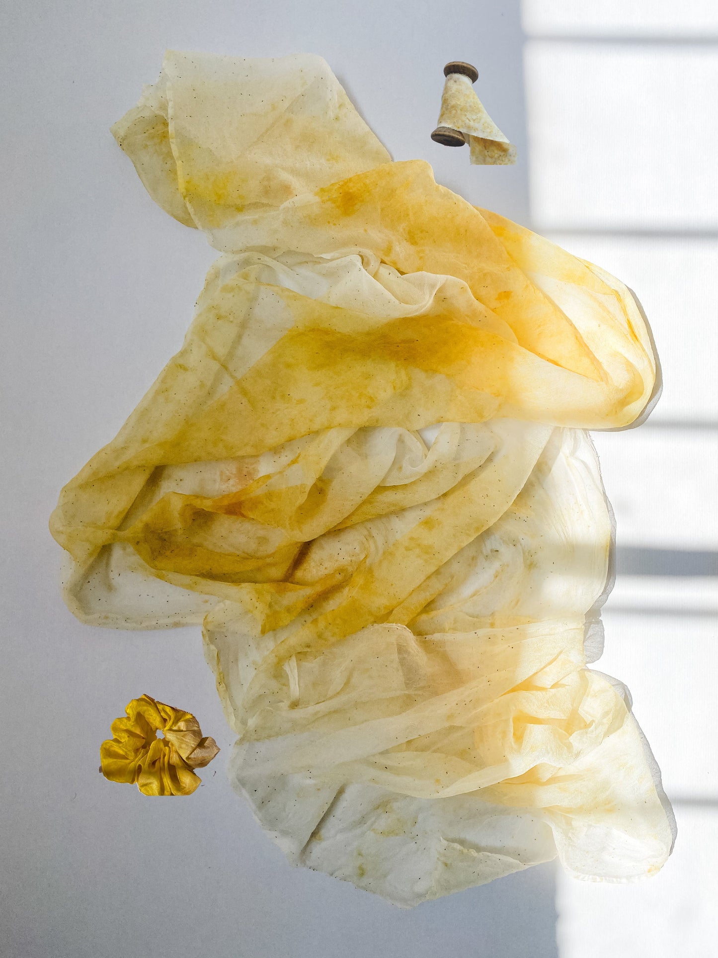 Botanical Print Kit in Silk & Pepper yellow tones