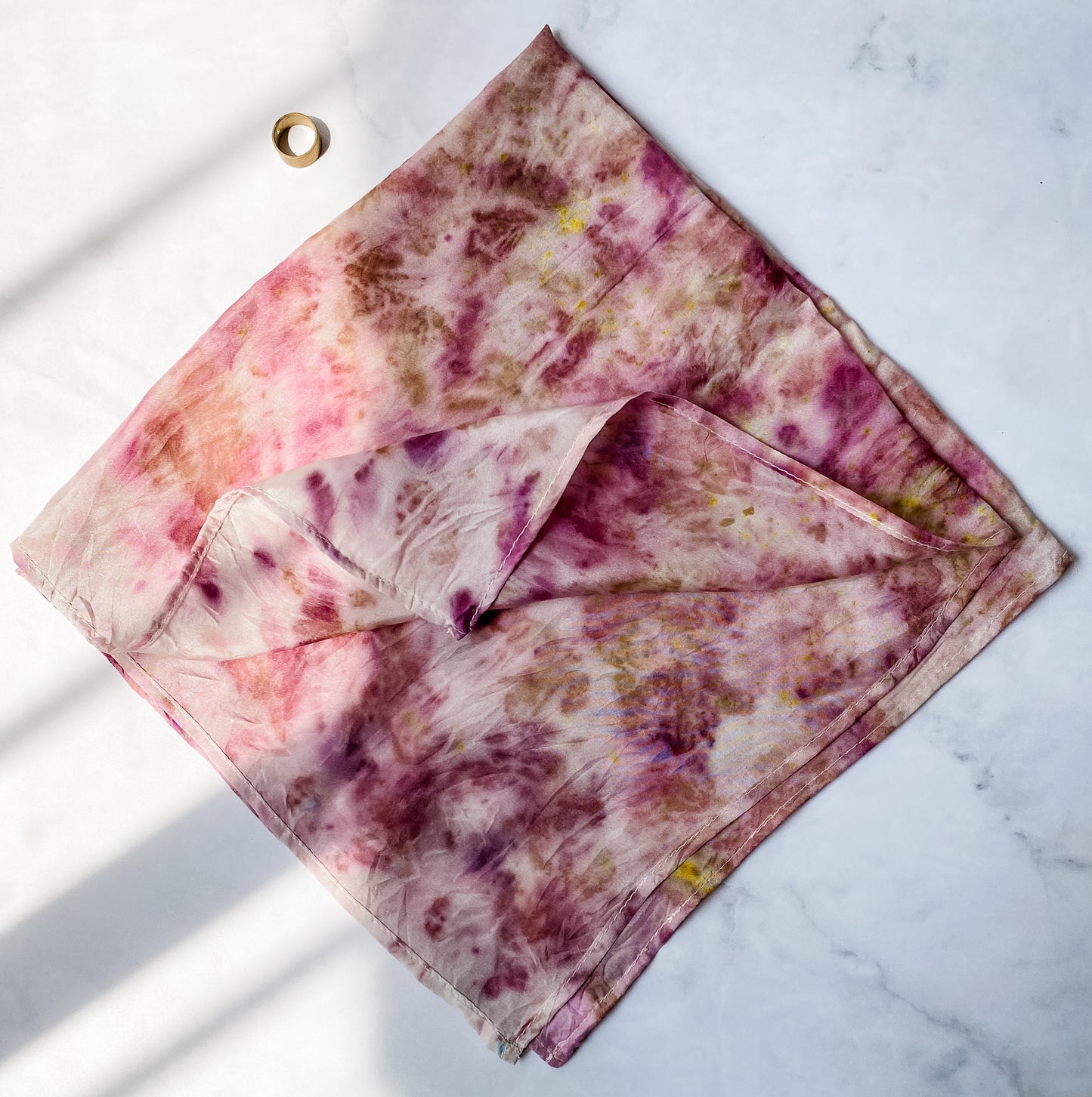 The "Classic" Silk & Pepper Silk Scarf