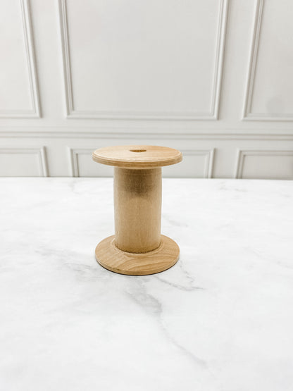 Silk & Pepper Wooden Spools